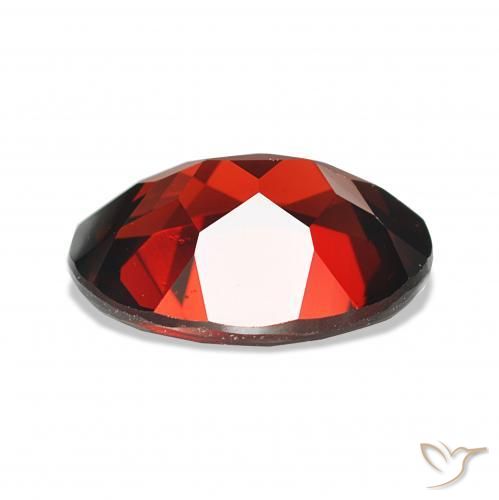 Granato Almandino Rosso scuro naturale da 2.15 ct, Ovale, VVS