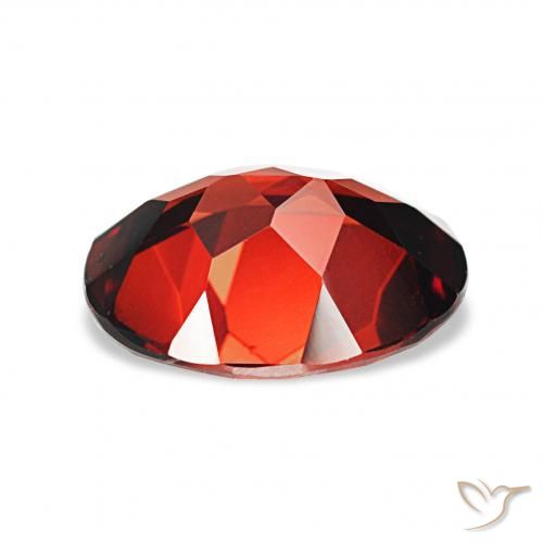 Granato Almandino Rosso scuro naturale da 2.02 ct, Ovale, VVS