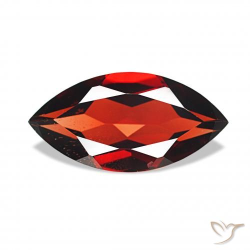 2.09ct Rosso brillante Granato Almandino, Taglio marquise, VS