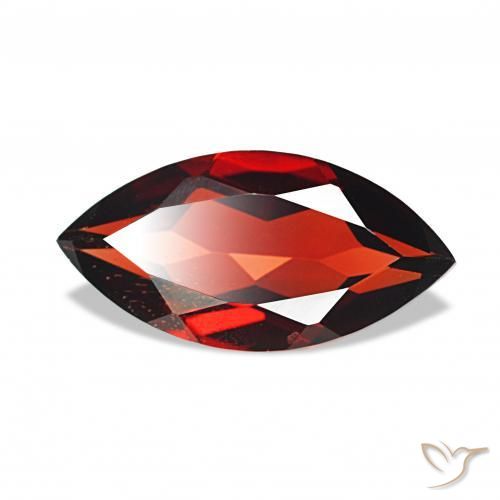 Granato Almandino Rosso brillante naturale da 2.09 ct, Taglio marquise, VS