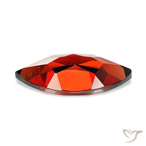Granato Almandino Rosso brillante naturale da 2.09 ct, Taglio marquise, VS