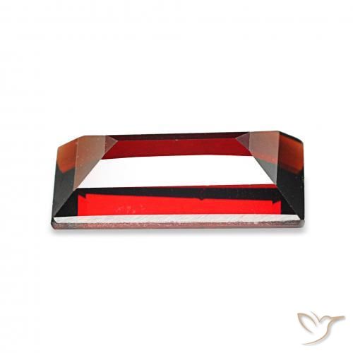 Granato Almandino Rosso scuro naturale da 2.05 ct, Taglio a baguette, VVS-VS