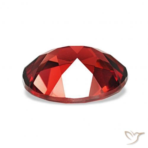 Granato Almandino Rosso Sangue Profondo naturale da 2.14 ct, Taglio ovale, VVS