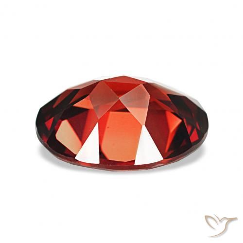 Granato Almandino Rosso Sangue Profondo naturale da 2.10 ct, Ovale, VVS