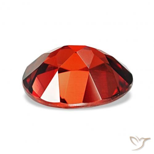 Granato Almandino Rosso scuro naturale da 2.24 ct, Ovale, VVS