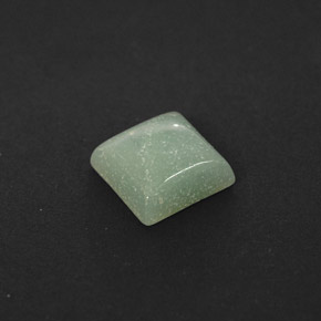 Amazzonite naturale verde da 1,04 ct, quadrato, opaco