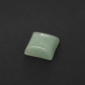 Amazzonite naturale verde da 1,04 ct, quadrato, opaco