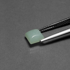 Amazzonite Verde naturale da 1.29 ct, Quadrato, Opaco