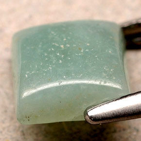 Amazzonite Verde naturale da 1.07 ct, Quadrato, Opaco