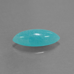 Amazzonite naturale blu da 2,18 ct, marchesa, opaco