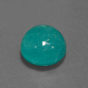 Amazzonite Verde blu naturale da 2.93 ct, Taglio rotondo, Opaco