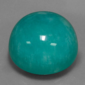Amazzonite Verde naturale da 33.86 ct, Taglio rotondo, Opaco