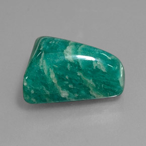 Amazzonite Verde naturale da 11.24 ct, Forma fantasia, Opaco