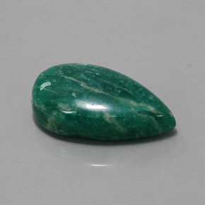 Amazzonite Verde naturale da 15.40 ct, Forma a pera, Opaco