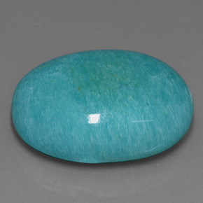 Amazzonite Verde blu naturale da 78.55 ct, Taglio ovale, Opaco