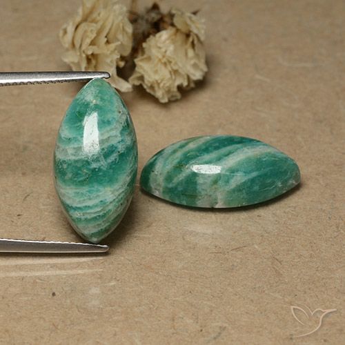 18.43ctw Naturale Verde freddo Amazzonite, Taglio marquise, Opaco