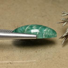 Amazzonite blu-verde naturale da 8,31 ct, marchesa, opaco