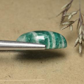 Amazzonite blu-verde naturale da 8,34 ct, marchesa, opaco