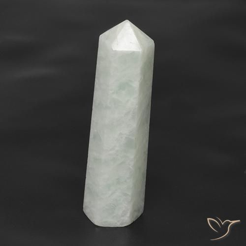 Amazzonite Bianco verdognolo naturale da 19.04 ct, Taglio a fantasia, Traslucido
