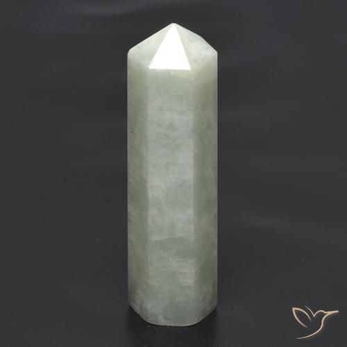 20.33ct Naturale Grigio verde Amazzonite, Taglio a fantasia, Traslucido
