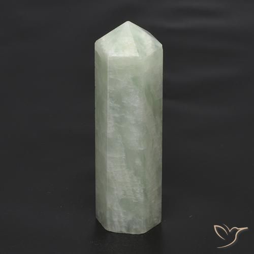23.58ct Naturale Verde grigiastro Amazzonite, Taglio a fantasia, Traslucido