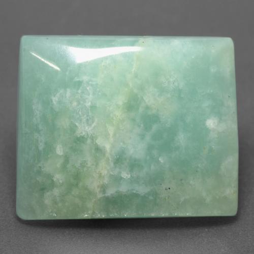 Amazzonite Verde pallido naturale da 25.74 ct, Taglio a baguette, Traslucido