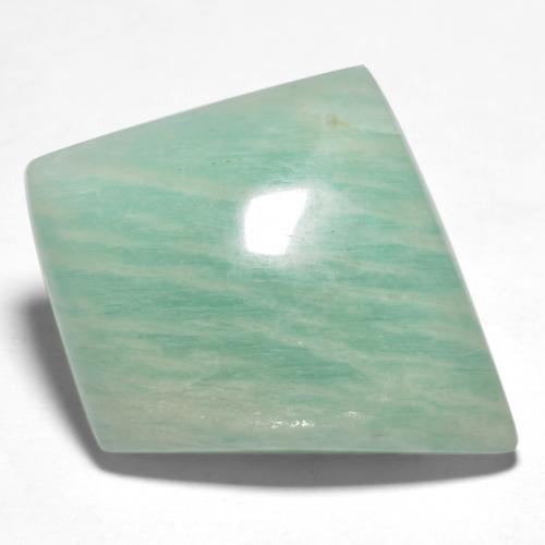Amazzonite Verde bluastro medio naturale da 18.07 ct, Forma fantasia, Traslucido