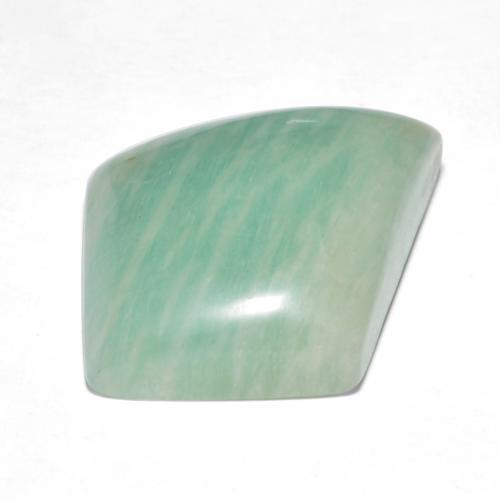 Amazzonite Verde bluastro medio naturale da 18.07 ct, Forma fantasia, Traslucido