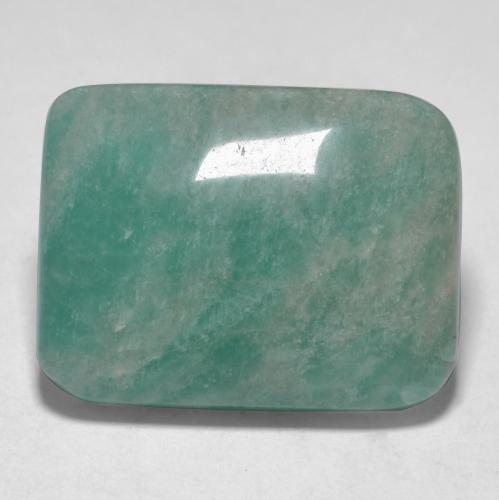 Amazzonite Verde bluastro medio naturale da 14.36 ct, Taglio a cuscino, Traslucido