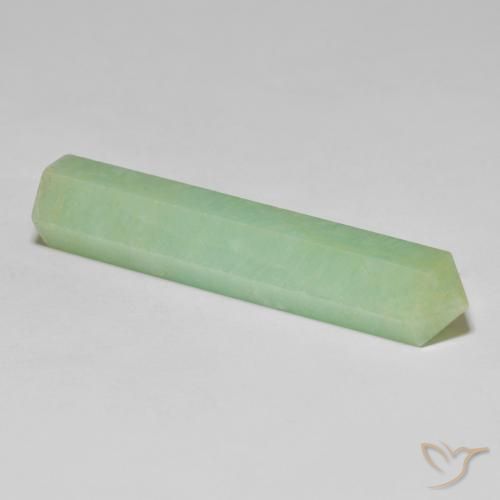 Amazzonite Giallo chiaro Verde naturale da 27.45 ct, Taglio a fantasia, Opaco
