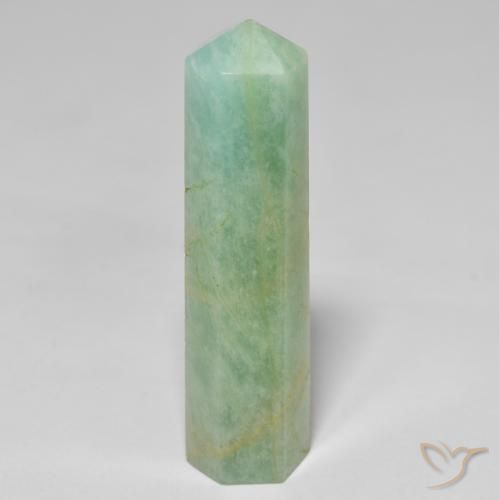 Amazzonite Verde chiaro naturale da 29.17 ct, Taglio a fantasia, Opaco