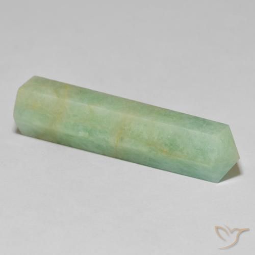 Amazzonite Verde chiaro naturale da 29.17 ct, Taglio a fantasia, Opaco