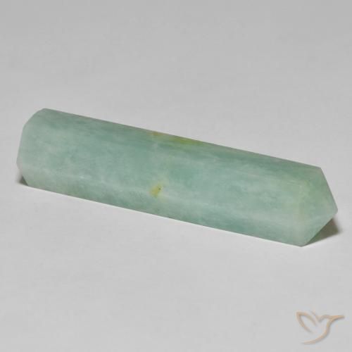 Amazzonite Verde chiaro naturale da 27.30 ct, Taglio a fantasia, Opaco