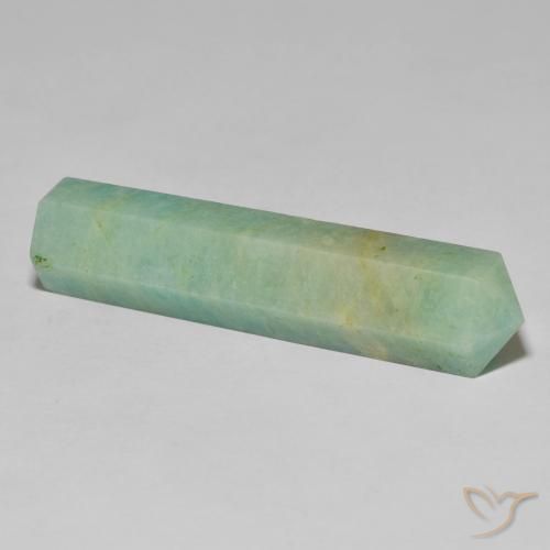 Amazzonite Verde muschio chiaro naturale da 29.23 ct, Taglio a fantasia, Opaco
