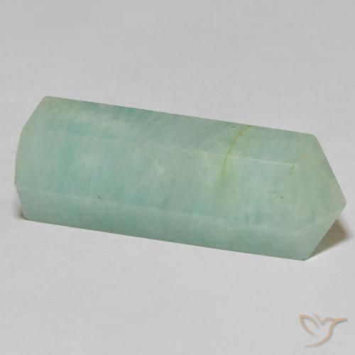 Amazzonite Verde muschio chiaro naturale da 22.16 ct, Taglio a fantasia, Opaco