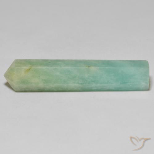 Amazzonite Verde chiaro naturale da 26.97 ct, Taglio a fantasia, Opaco