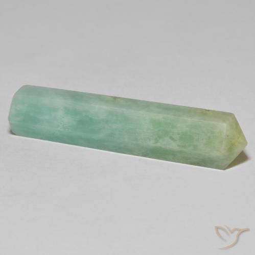 Amazzonite Verde chiaro naturale da 26.97 ct, Taglio a fantasia, Opaco