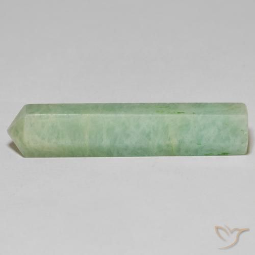 Amazzonite Medium Light-Green naturale da 24.91 ct, Taglio a fantasia, Opaco