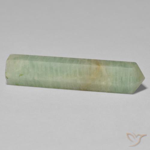 Amazzonite Verde medio naturale da 27.47 ct, Taglio a fantasia, Opaco