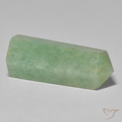 Amazzonite Medium Light-Green naturale da 24.03 ct, Taglio a fantasia, Opaco