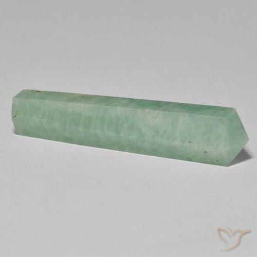 Amazzonite Verde mare chiaro naturale da 23.88 ct, Taglio a fantasia, Opaco