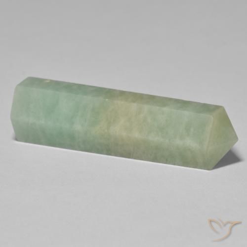 Amazzonite Verde medio naturale da 40.88 ct, Taglio a fantasia, Opaco