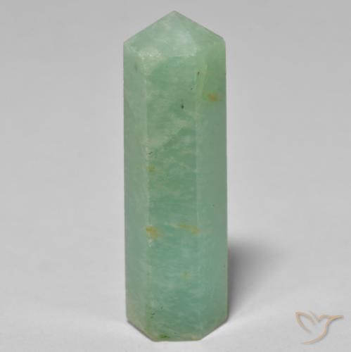 26.99ct Naturale Verde medio Amazzonite, Taglio a fantasia, Opaco
