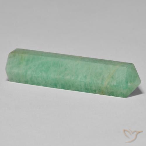 Amazzonite Verde chiaro naturale da 37.21 ct, Taglio a fantasia, Opaco