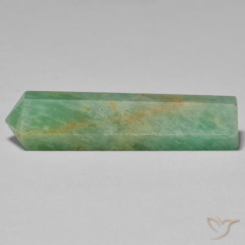 Amazzonite Verde chiaro naturale da 32.06 ct, Taglio a fantasia, Opaco