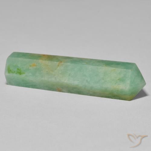 Amazzonite Verde chiaro naturale da 32.06 ct, Taglio a fantasia, Opaco