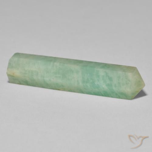 Amazzonite Verde chiaro naturale da 22.90 ct, Taglio a fantasia, Opaco