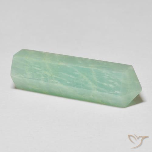 Amazzonite Verde muschio naturale da 27.38 ct, Taglio a fantasia, Opaco