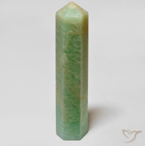 Amazzonite Verde salvia naturale da 31.56 ct, Taglio a fantasia, Opaco