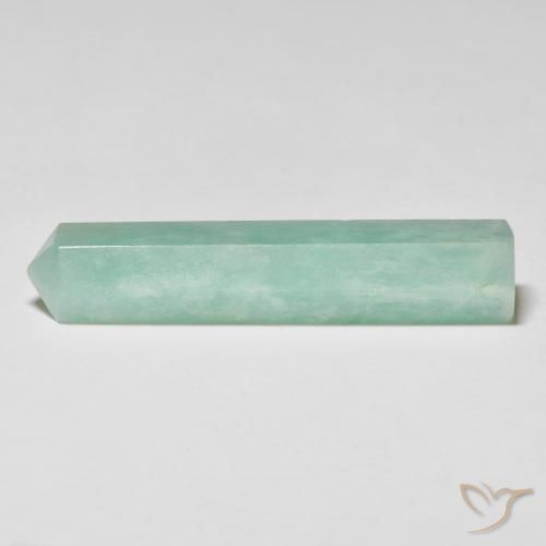 Amazzonite Verde mare chiaro naturale da 24.88 ct, Taglio a fantasia, Opaco
